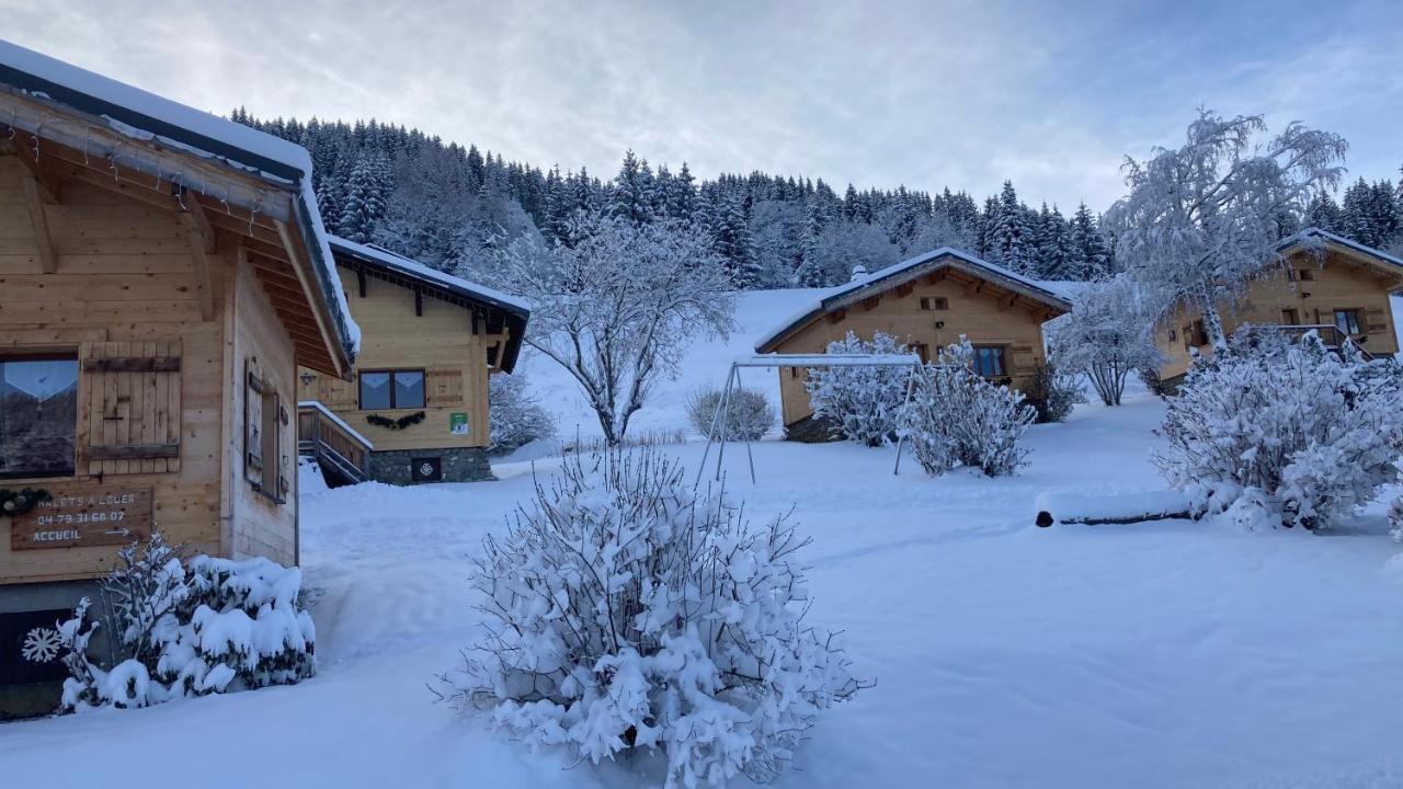 Chalets Savoie Les Chalets D'Heidi Notre-Dame-de-Bellecombe Zewnętrze zdjęcie